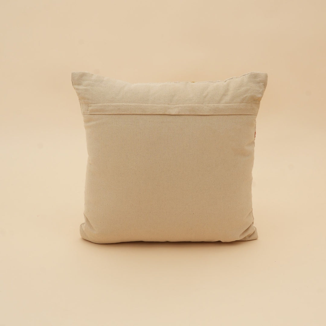 Embroidered Palm Tree Chenille Cushion, View 5