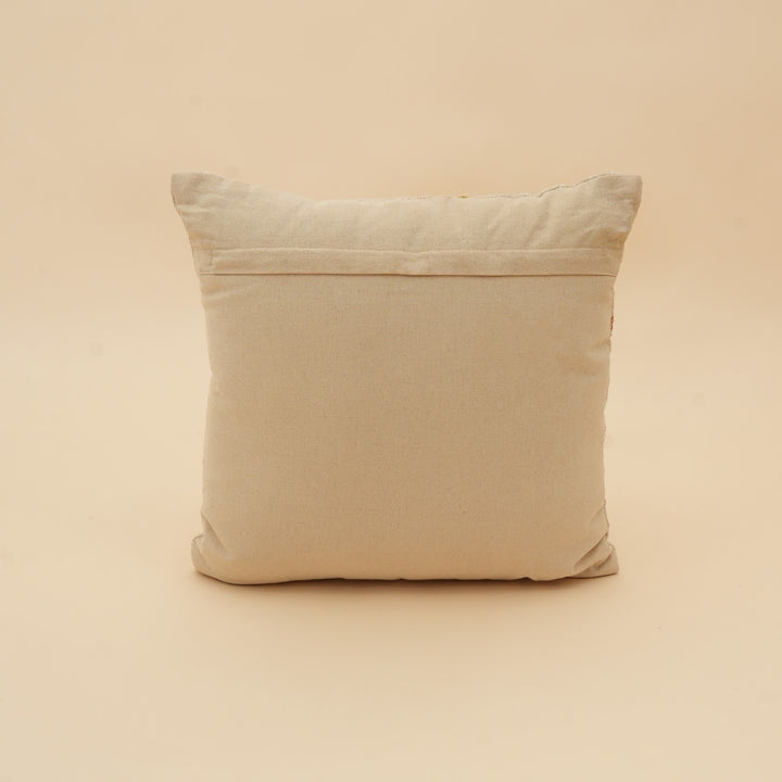 Embroidered Palm Tree Chenille Cushion, View 5