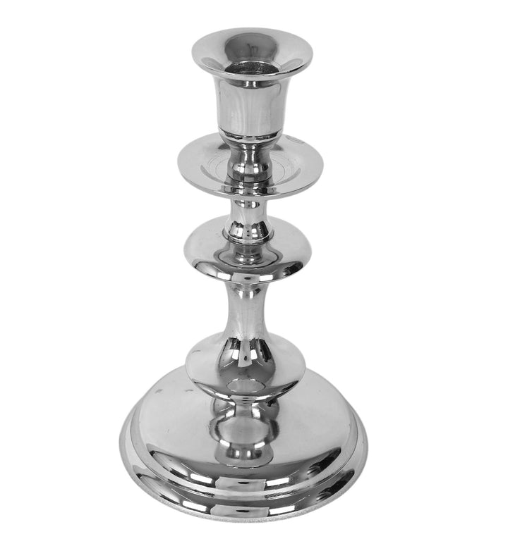 Expobazaar Imperium Solo Petite Silver Candle Holder