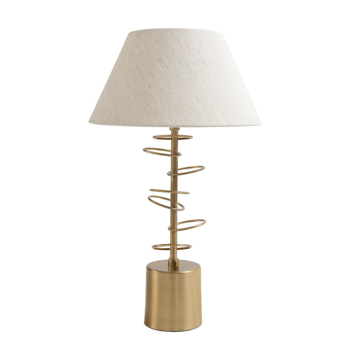 Expobazaar Cascading rings Table lamp in Gold