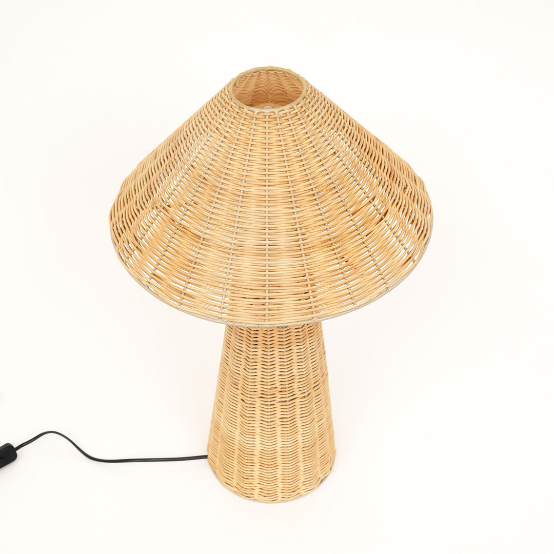 Rattan Table Lamp for Living Room & Bedroom view 3