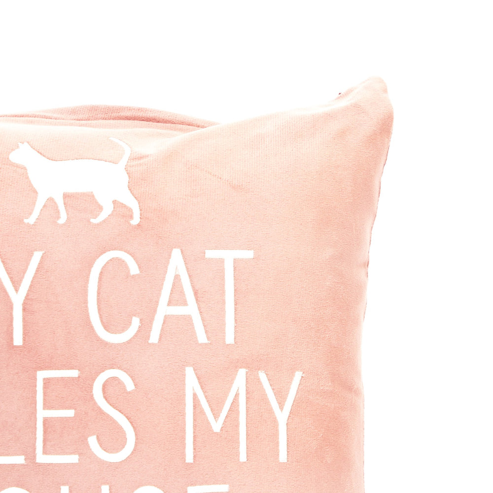 My Cat Velvet Cushion Cover 46 x 46 cm, view 2