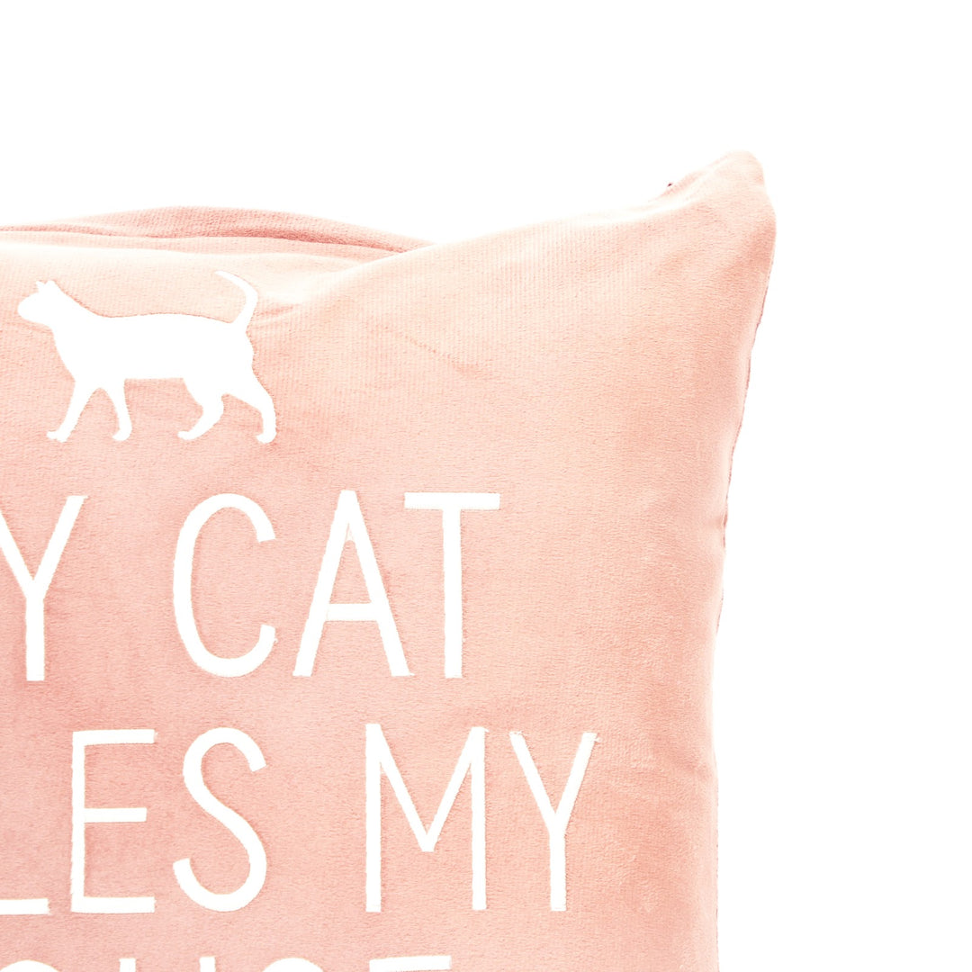 My Cat Velvet Cushion Cover 46 x 46 cm, view 2