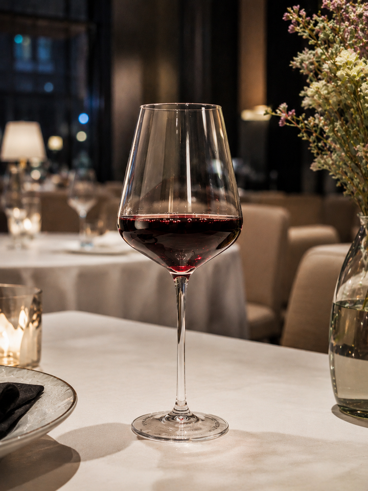 Large Red Wine Glass in borosilicate glass, 450 ml