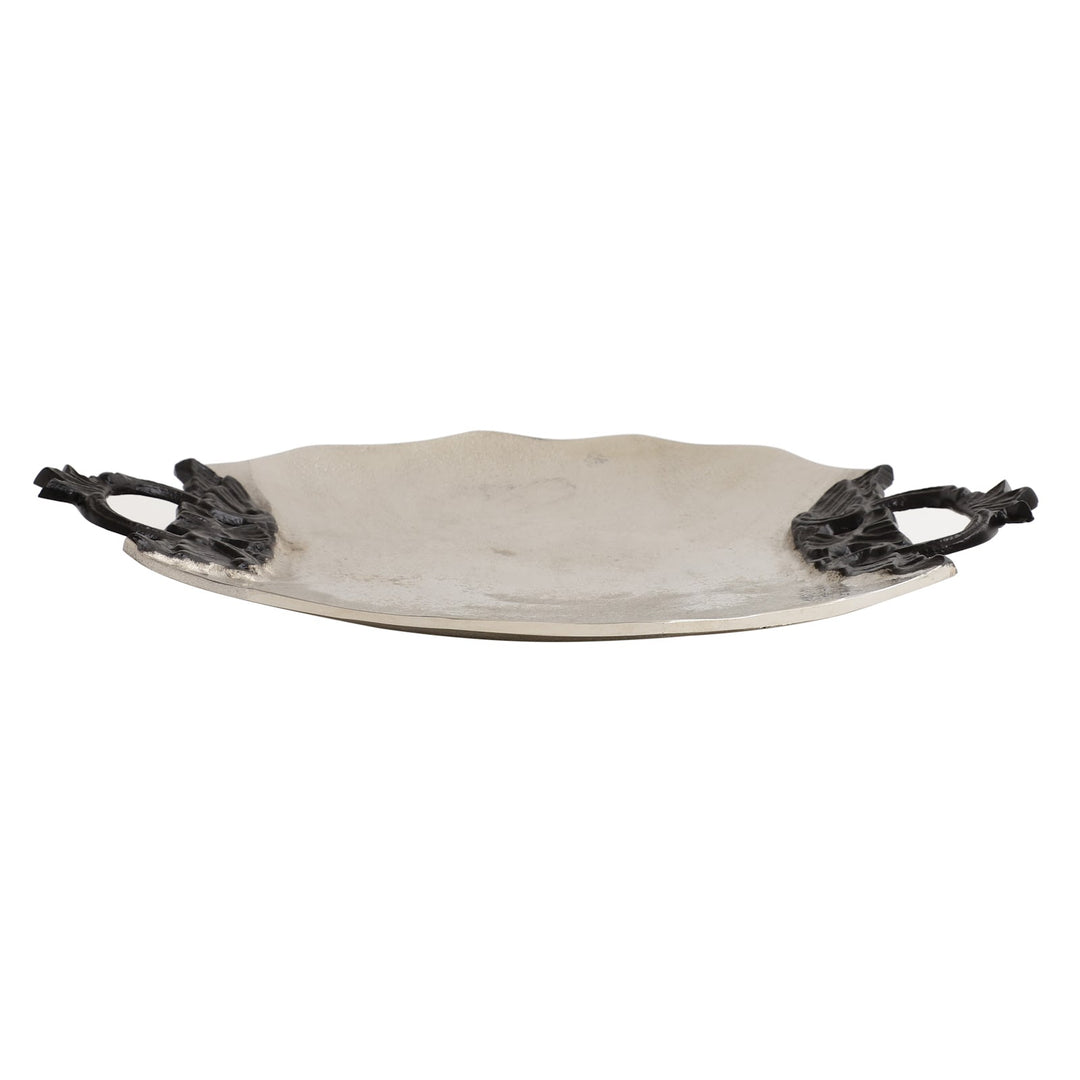Expobazaar Midas Silver Round Tray