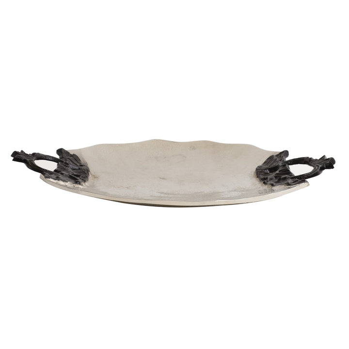 Expobazaar Midas Silver Round Tray