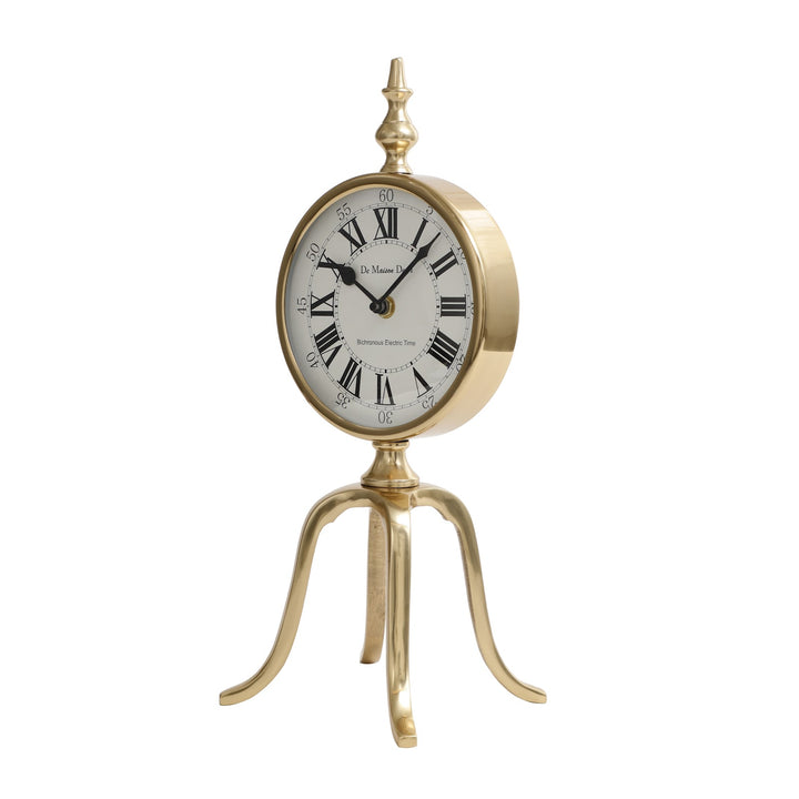 Expobazaar Quad Stand Clock In Gold
