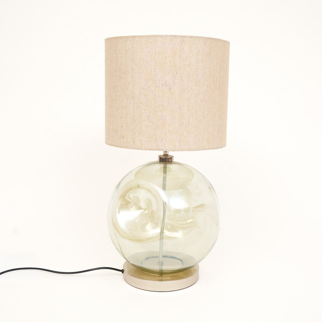 Frosted Glass Table Lamp for Living Room & Bedroom - Clear view 2