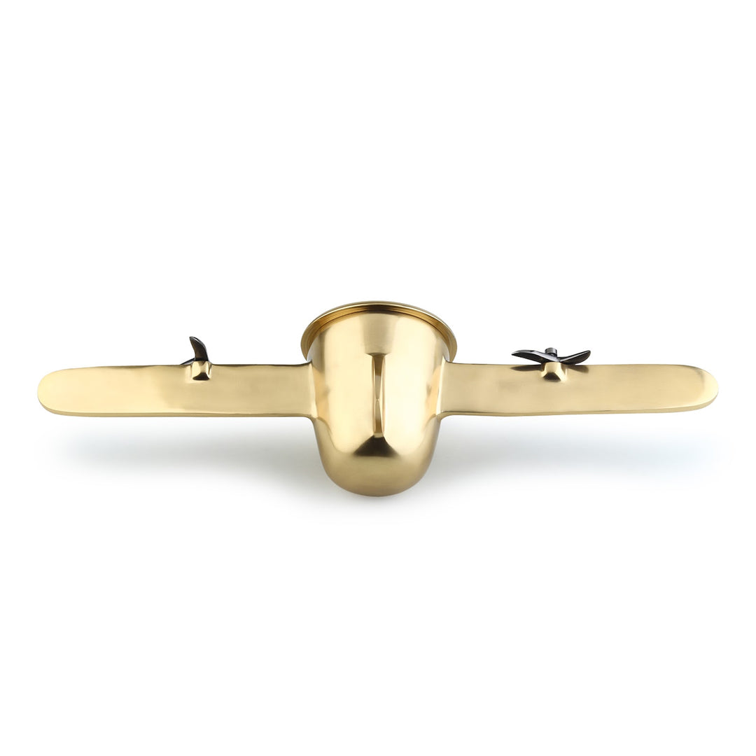 Expobazaar Jettison Table Clock In Gold