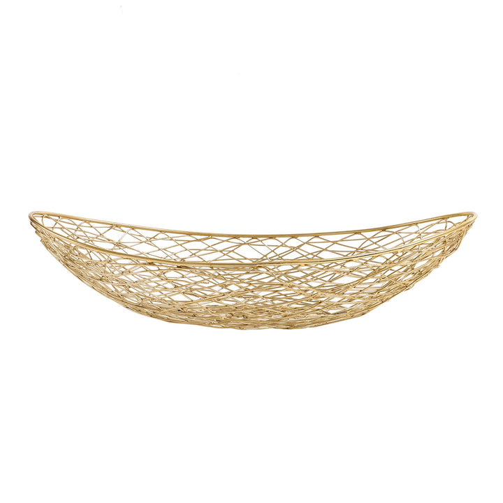 Expobazaar Vivian Basket in gold
