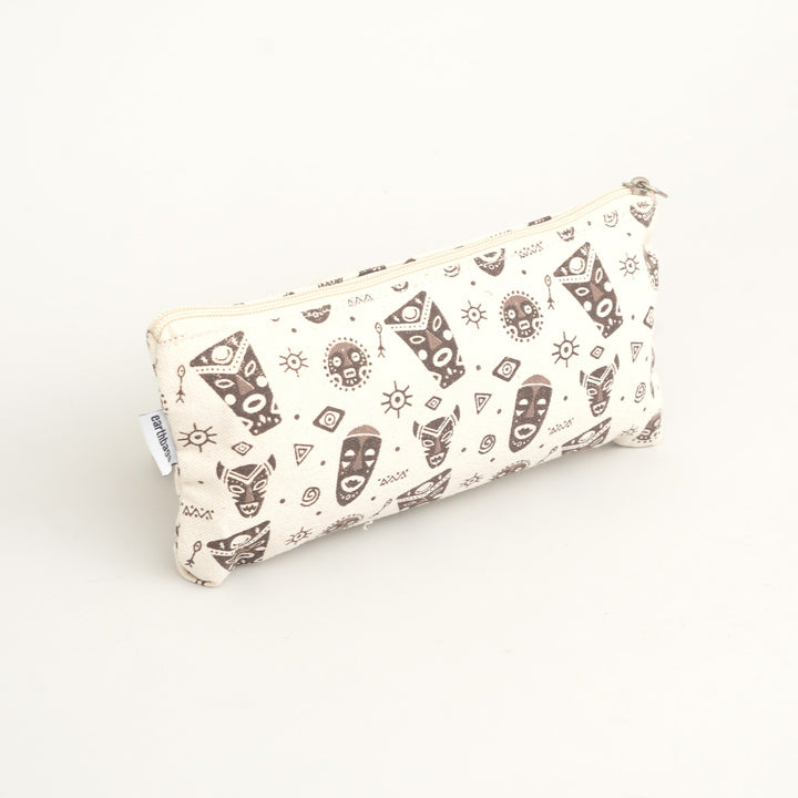 Space Print Tassel Pencil Pouch, View 3