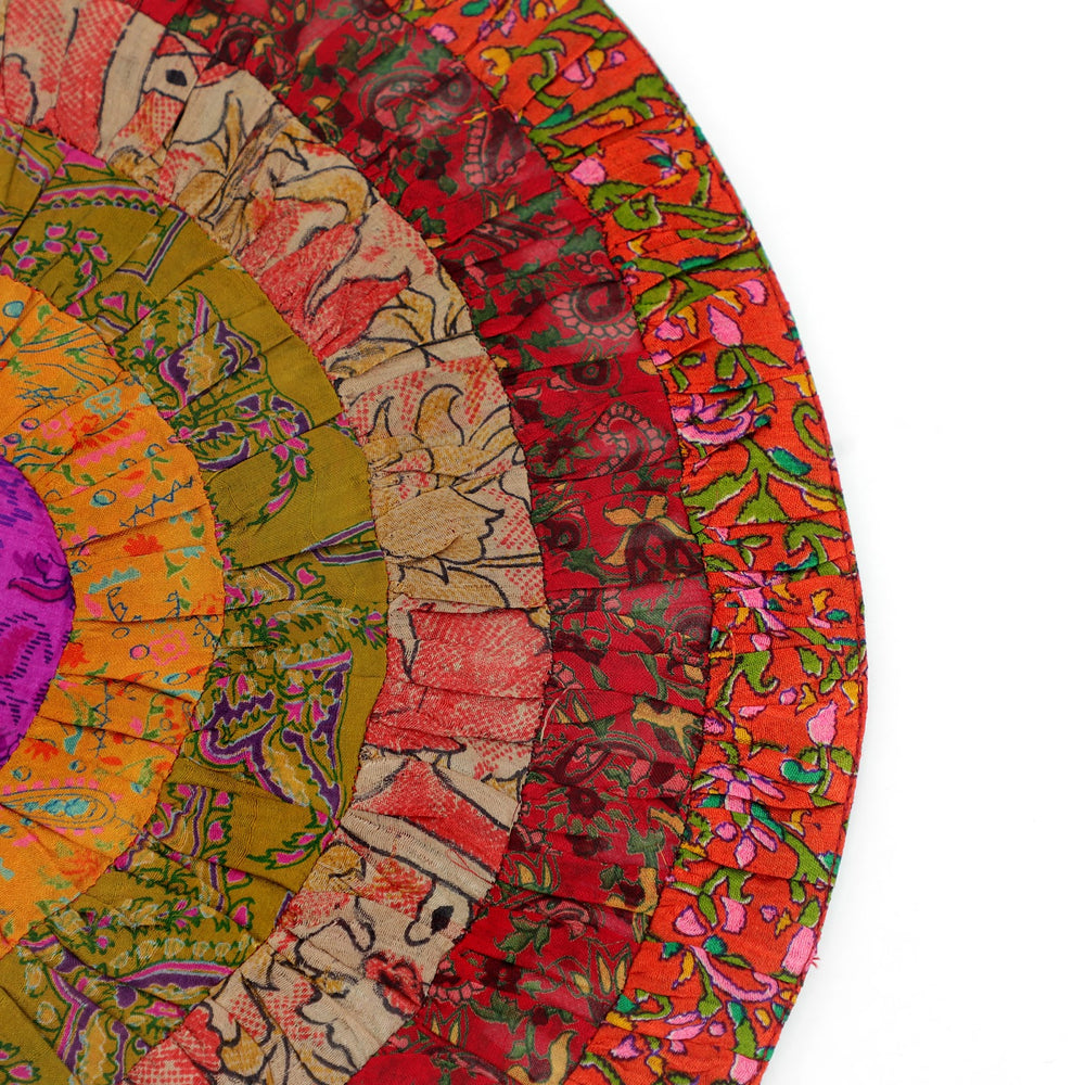 Silk Round Table Mat Set of 2, view 2