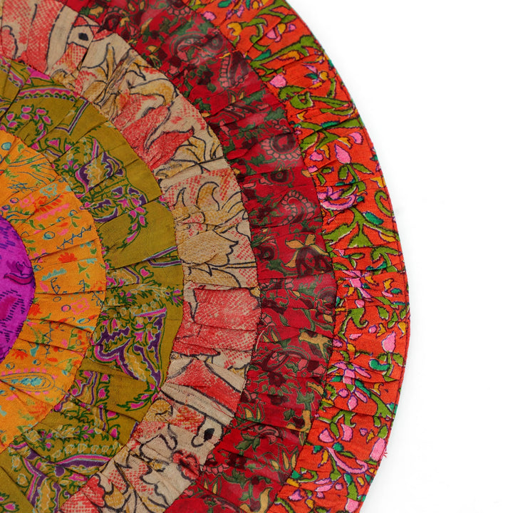 Silk Round Table Mat Set of 2, view 2