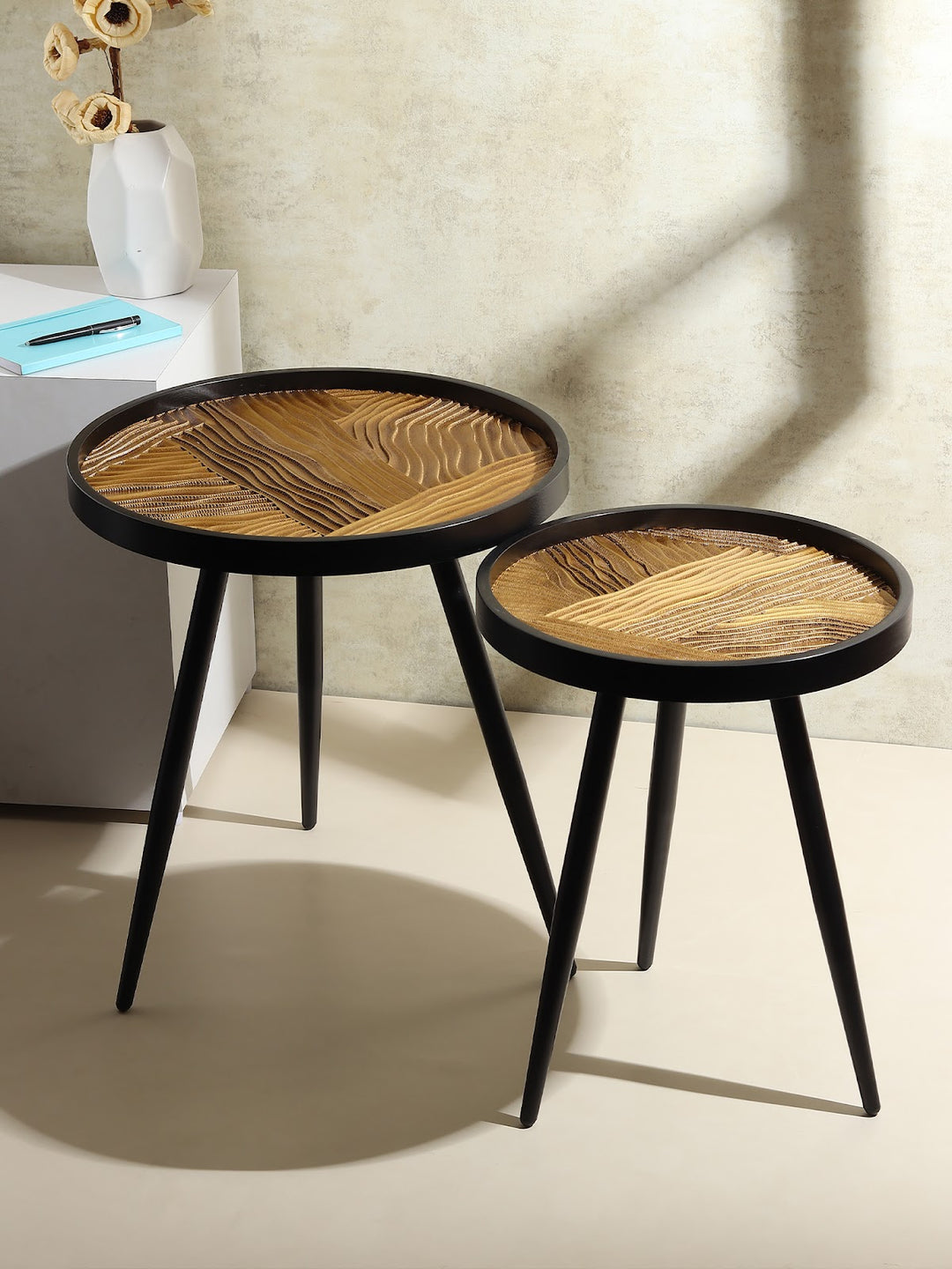 Expobazaar Dune Round Table Set of 2