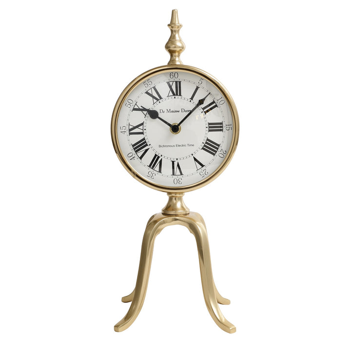 Expobazaar Quad Stand Clock In Gold