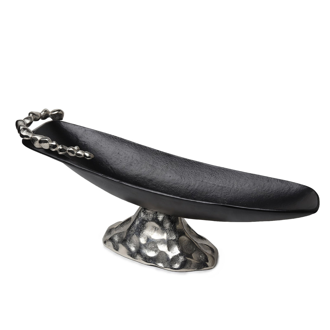 Expobazaar Stones Orivia Silver Platter Medium