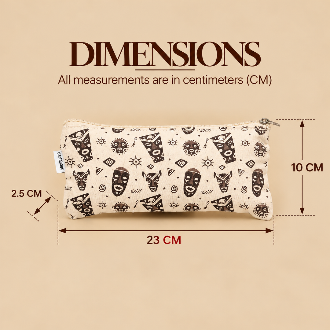 Space Print Tassel Pencil Pouch, View 6