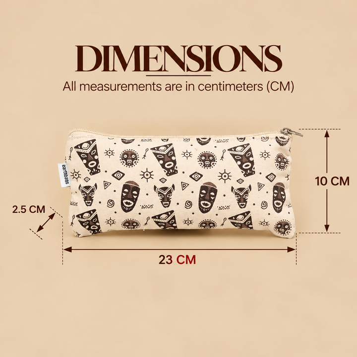 Space Print Tassel Pencil Pouch, View 6