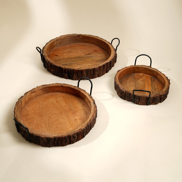 Bark Serving Tray Large