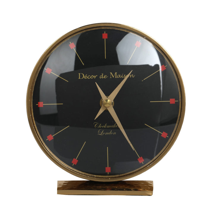 Expobazaar Minno Margot Gold Aluminium Table Clock