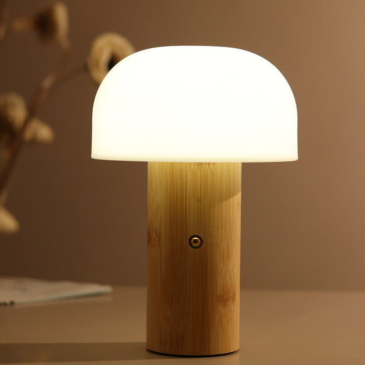 Expobazaar Mush Wood Lamp