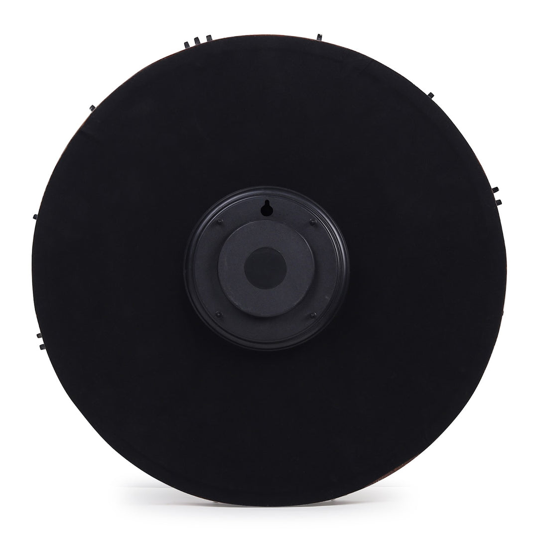 Expobazaar Eclipta Silver Wall Clock