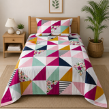 Kids Playful Rocket Print Bedsheet