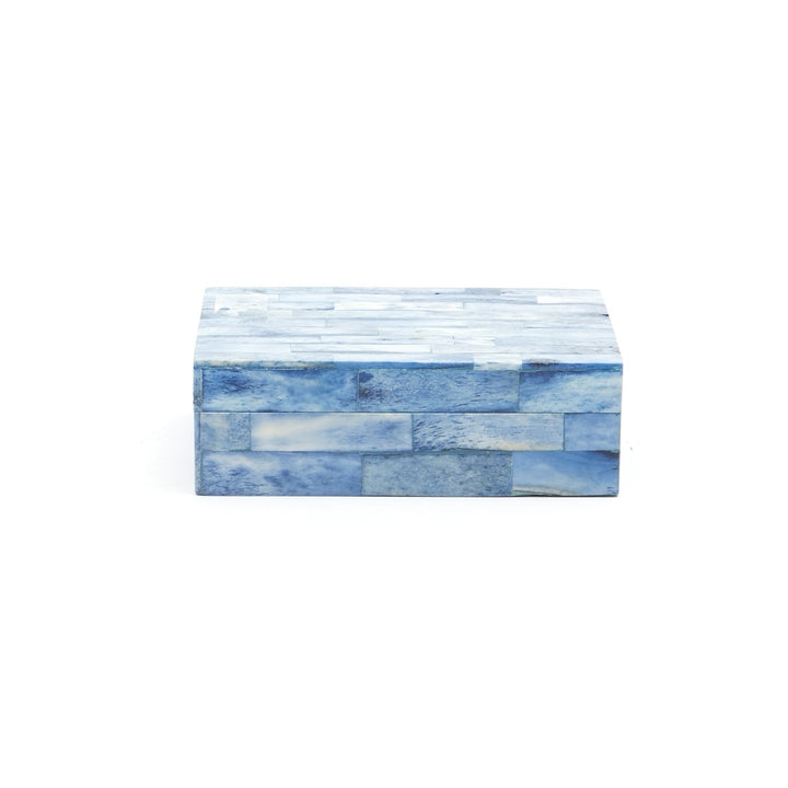 Delhi Indigo Inlay Decorative Storage Box Small