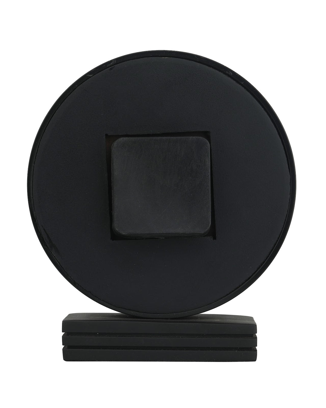 Expobazaar The Timepeice Black Table Clock