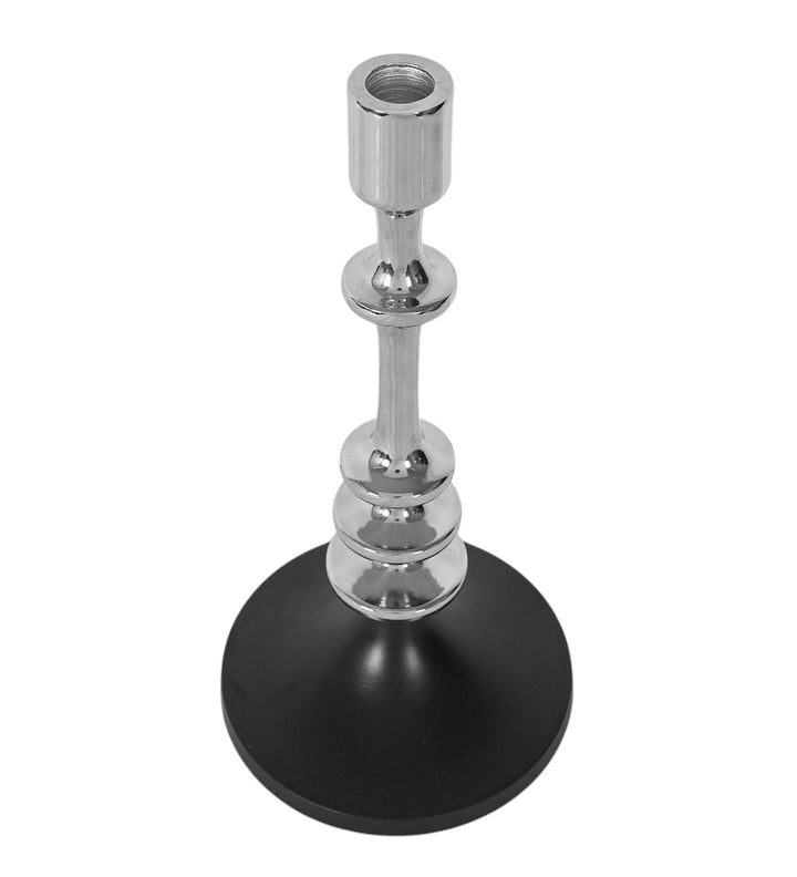 Expobazaar Aristea Silver Candle Holder Medium