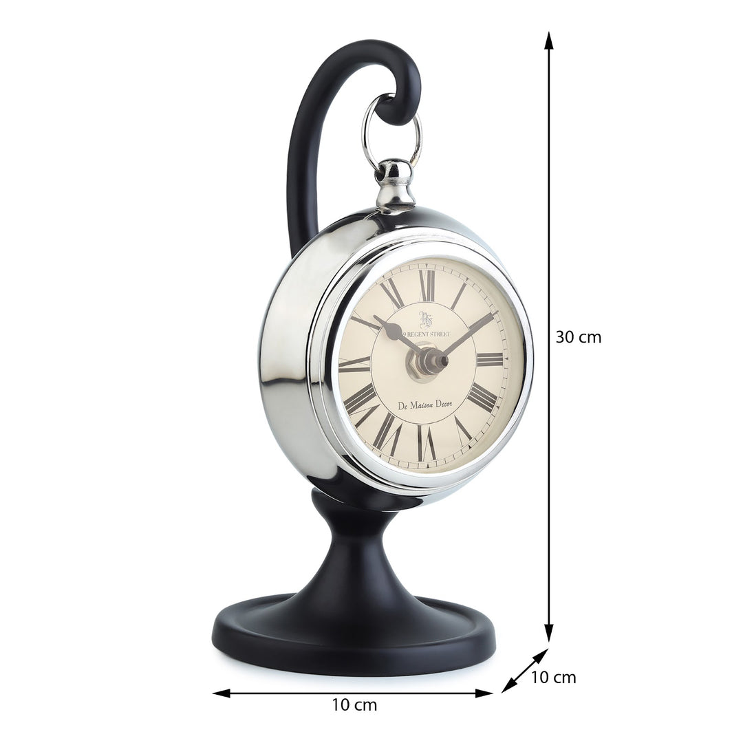 Expobazaar Seishi Silvertable Clock