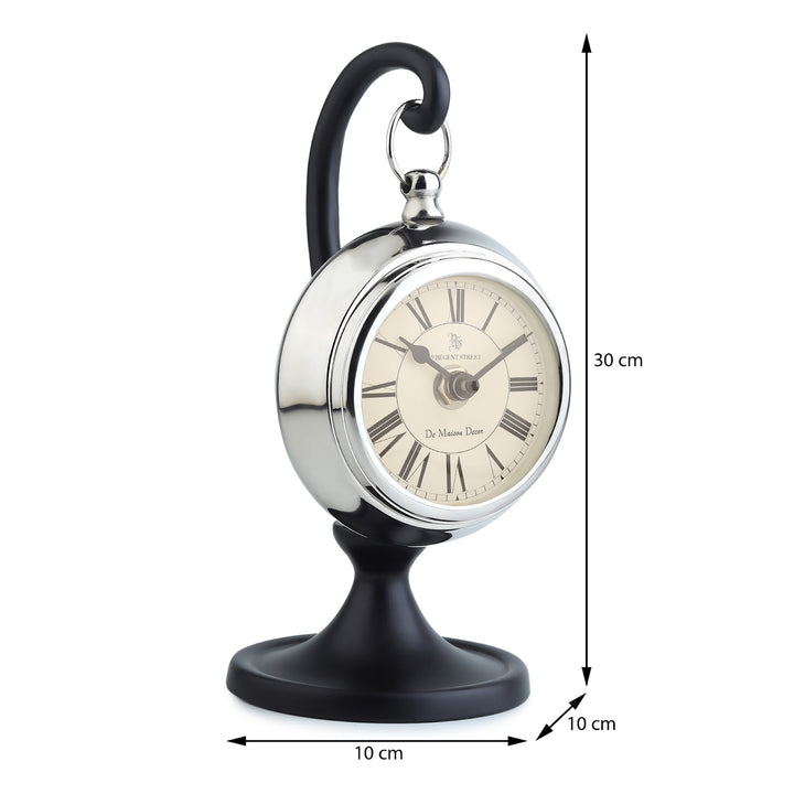 Expobazaar Seishi Silvertable Clock