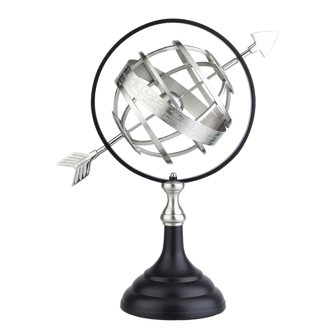 Expobazaar Astral Silver Metal Globe