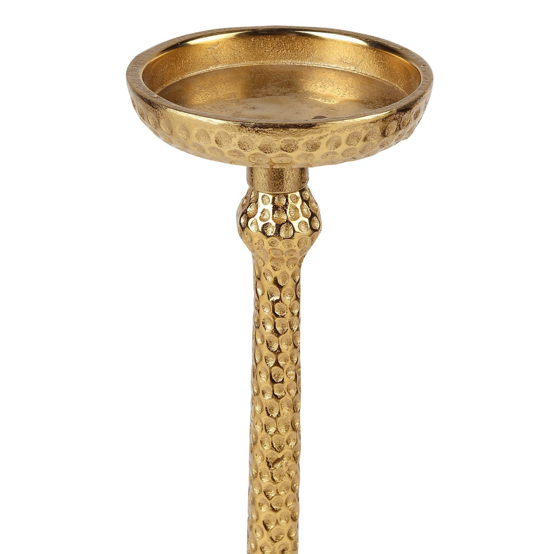 Expobazaar Harrington Large Gold candle holder