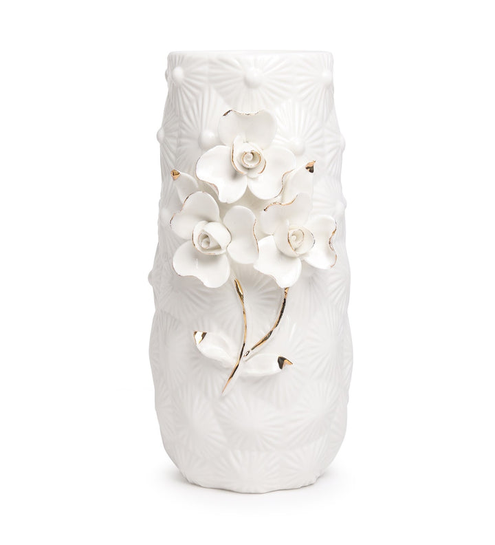 Lenora Fleur Cascading Blooms Porcelain Vase view 4