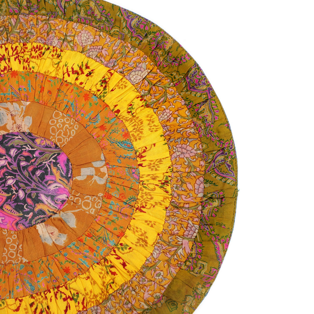 Silk Round Table Mat Set of 2, view 22