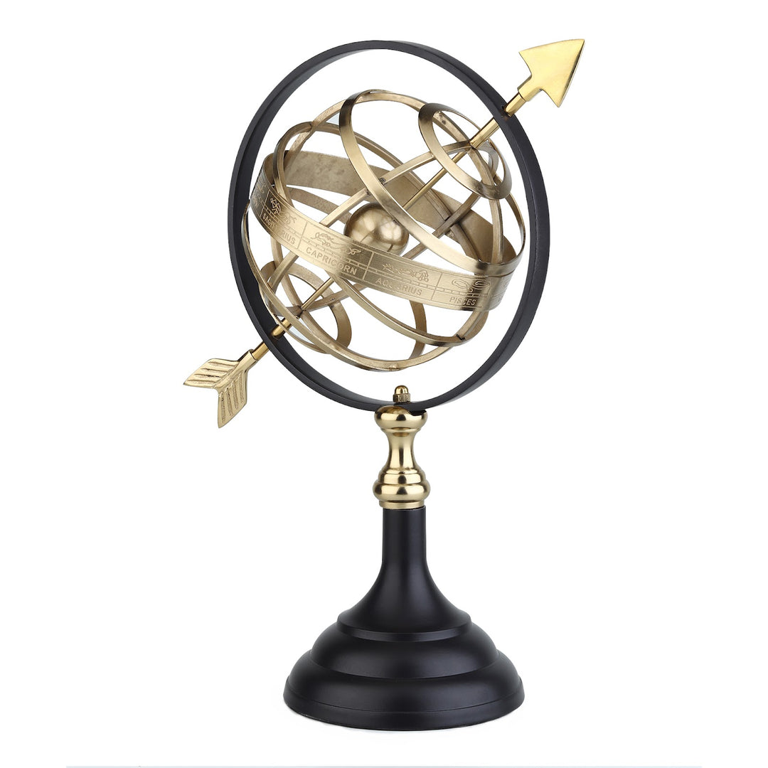 Expobazaar Astral Gold Metal Globe
