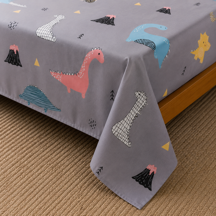 Kids Cheerful Animal Print Bedsheet