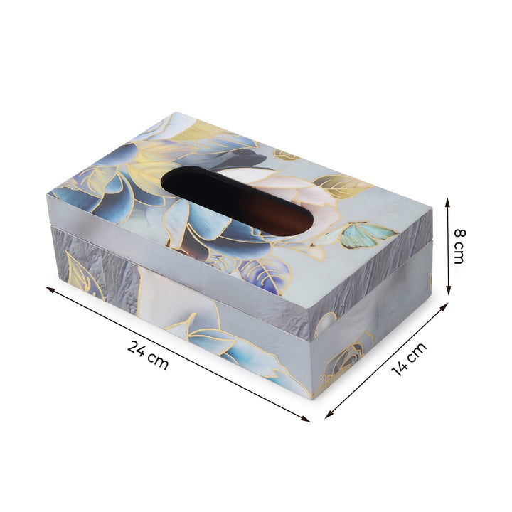 Expobazaar Azure Whisper Tissue Box