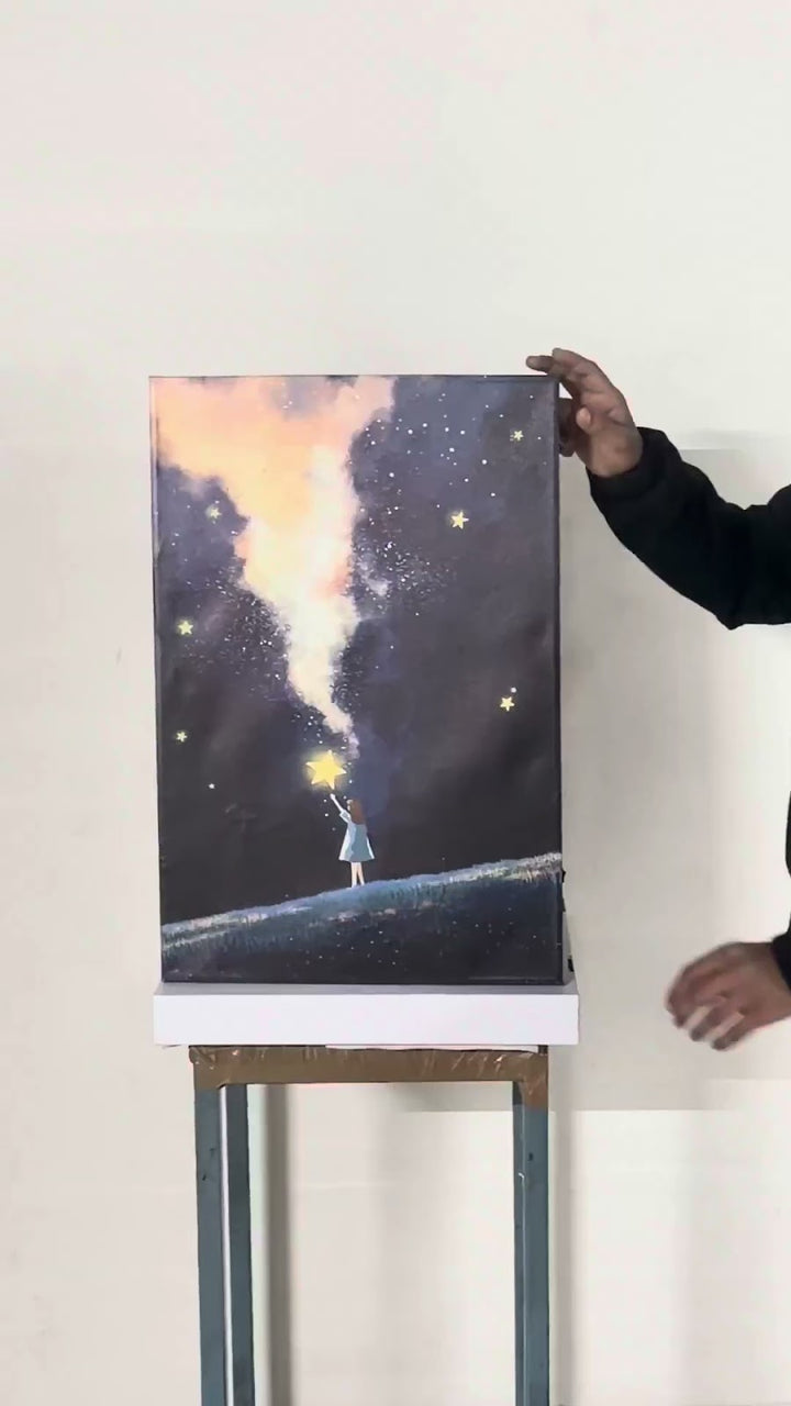 Expobazaar Chasing Constellations Led Wall Art