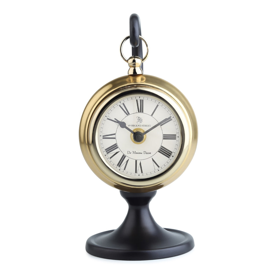 Expobazaar Seishi Gold Table Clock