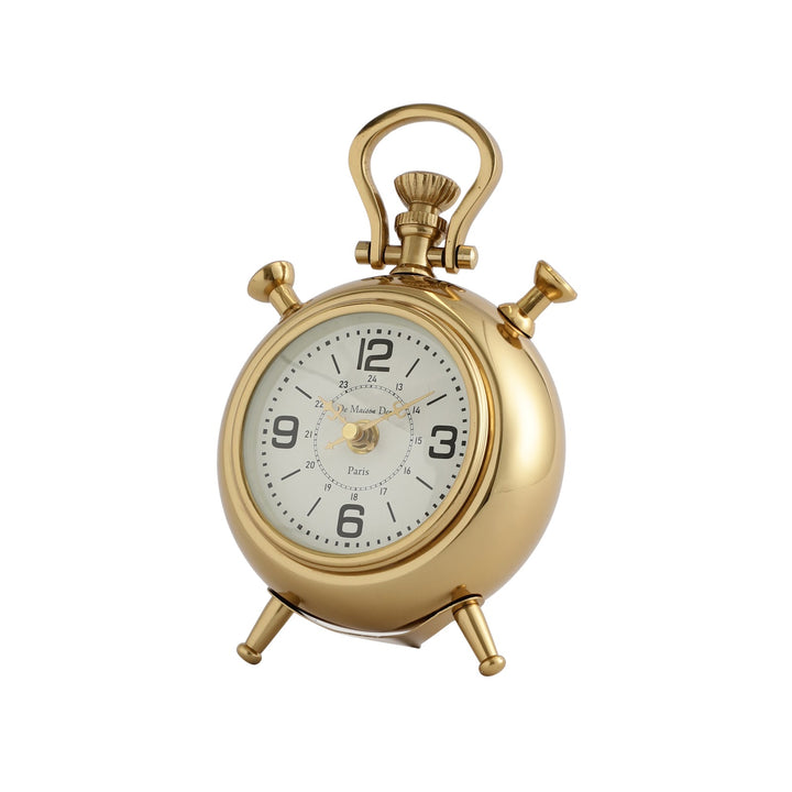 Expobazaar The Belvedere Table Clock Gold