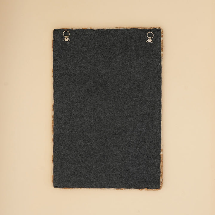 Organic Waves Jute and Wool Wall Art, View 6