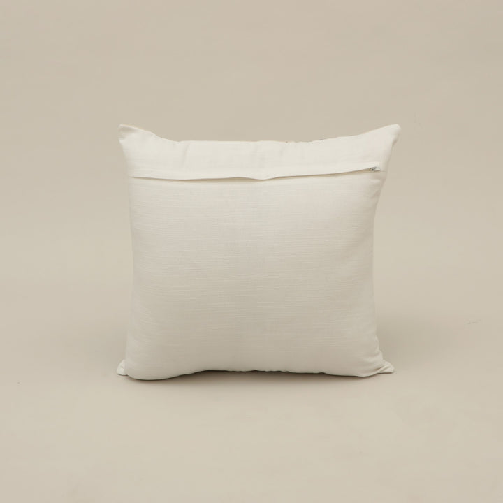 Abstract Brushstroke Embroidered Cushion Cover, View 3