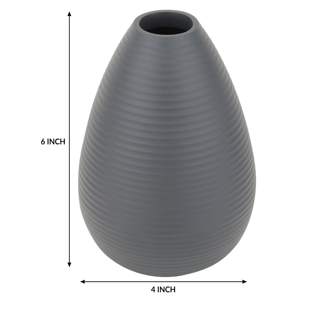Expobazaar Klova small Vase in Grey