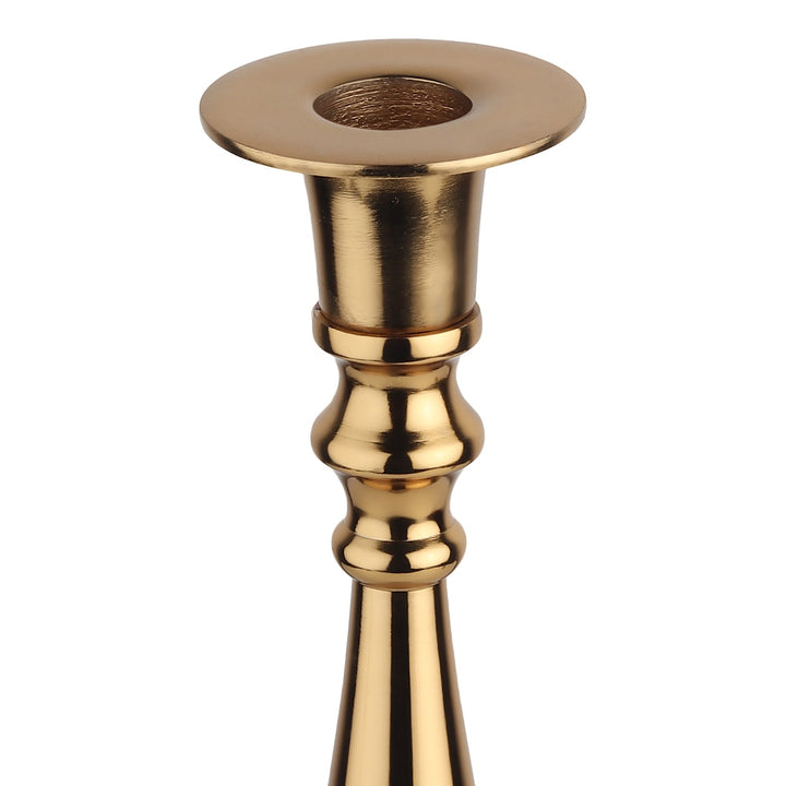 Expobazaar Valora Gold Candle Holder Small