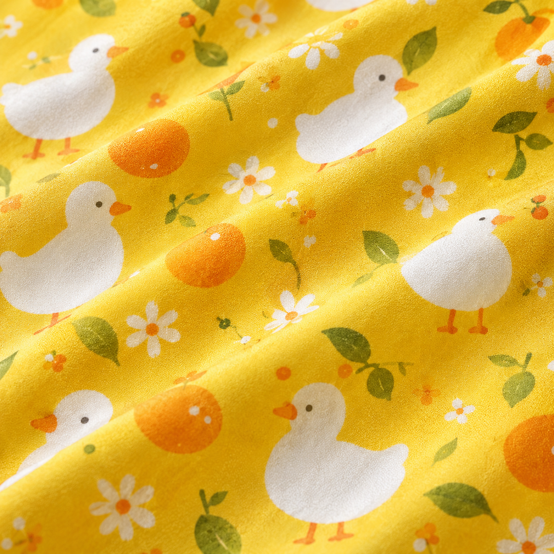 Kids Cheerful Rainbow Print Bedsheet