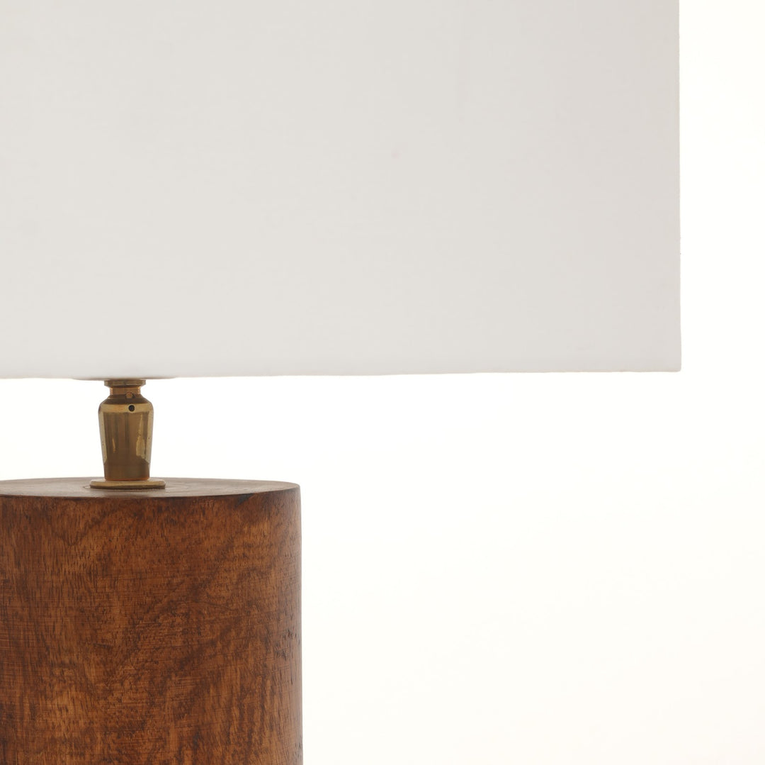 Wooden Table Lamp for Living Room & Bedroom view 4