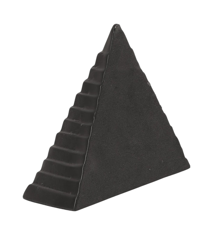 Expobazaar Pyramidon Bookend Silver & Black