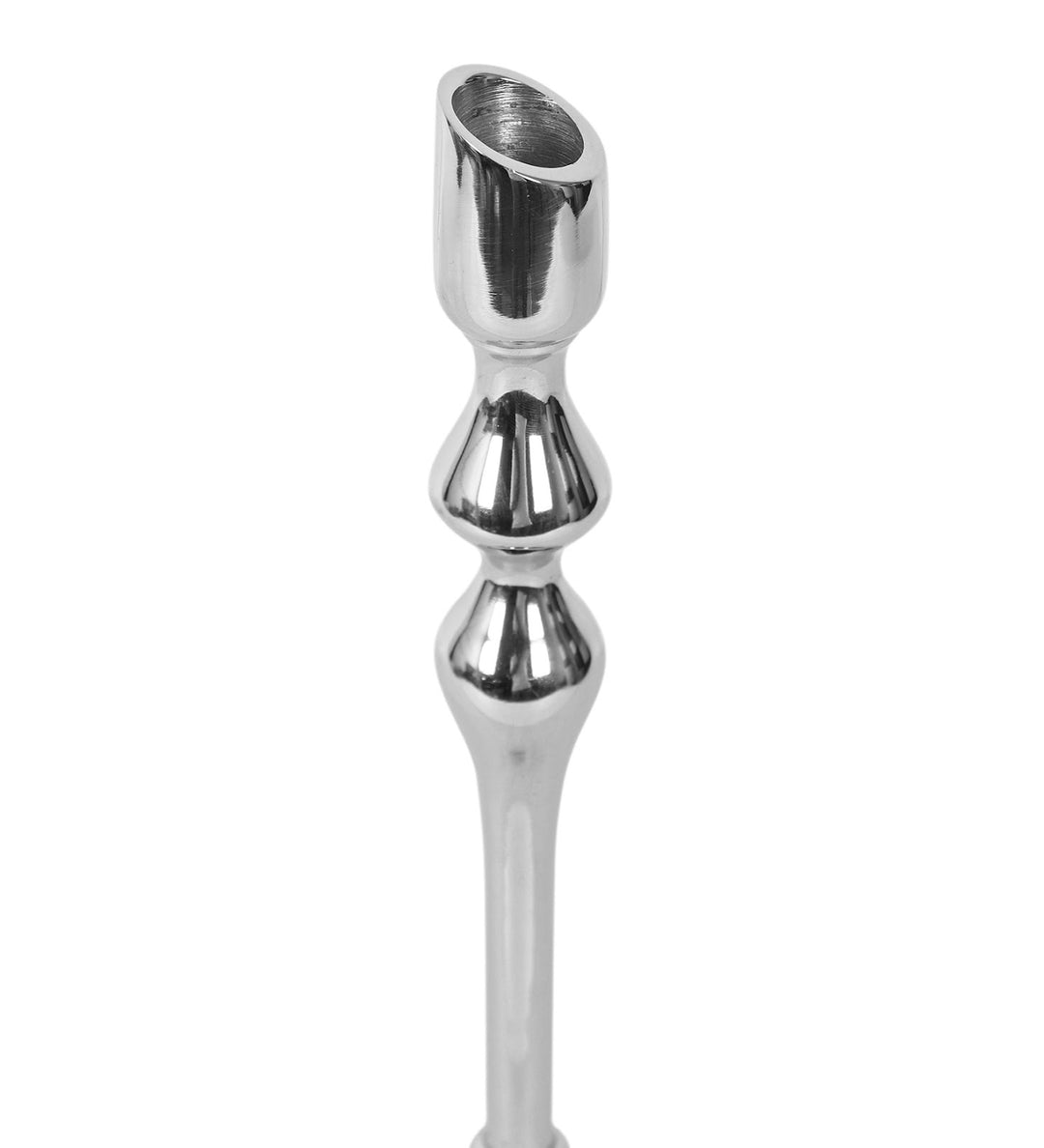 Expobazaar Lumora Large Silver Candle Holder